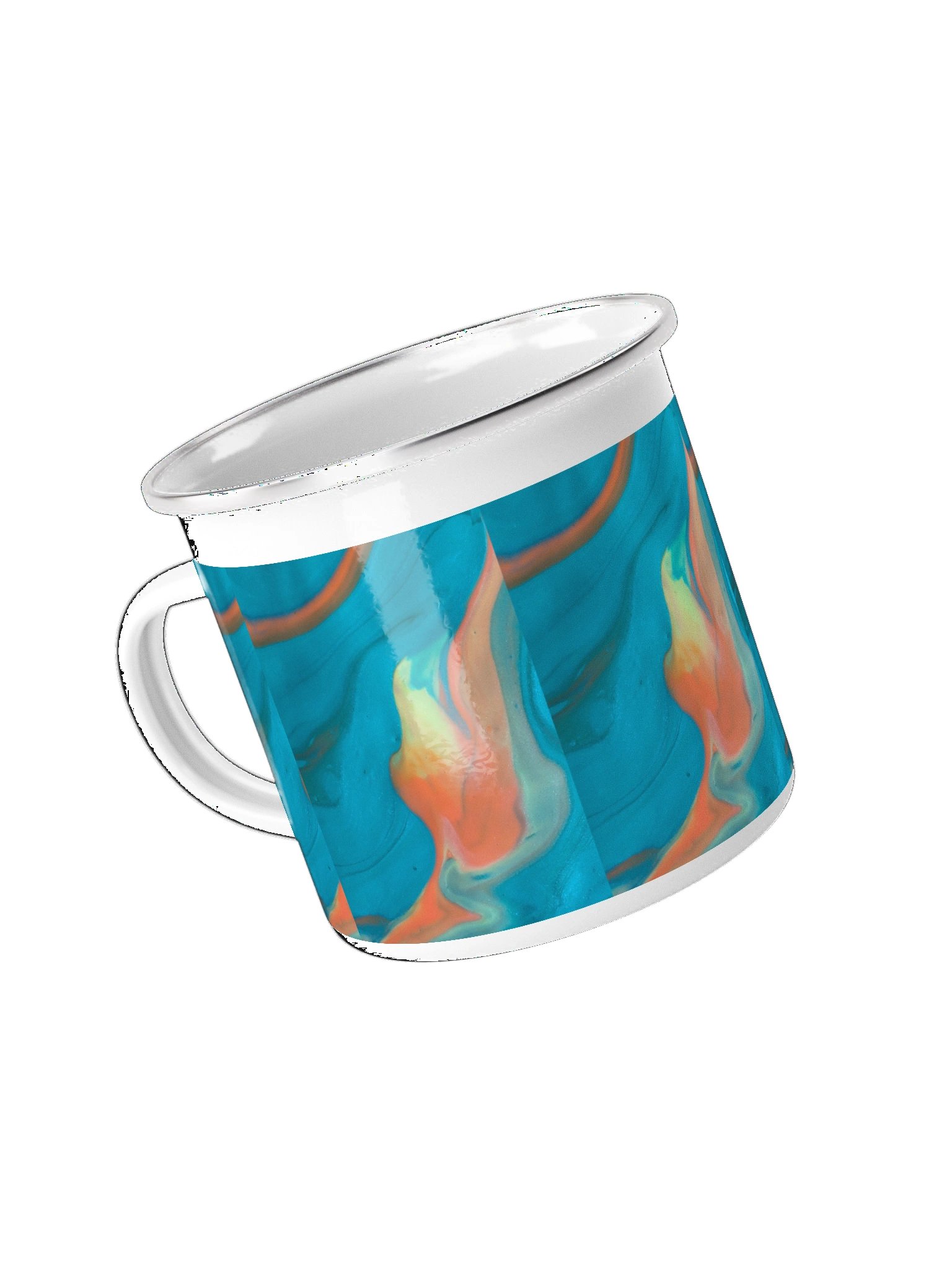 Orange Bird in Blue Sky Mug product image (4)