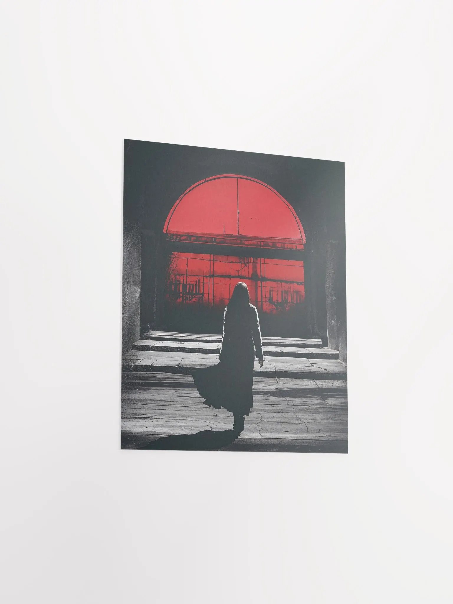Crimson Silhouette Poster product image (17)
