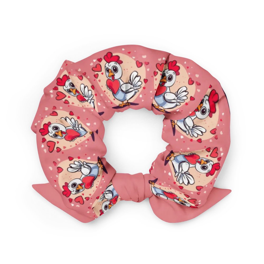 Lovely Chickens All-Over Print Scrunchie product image (2)