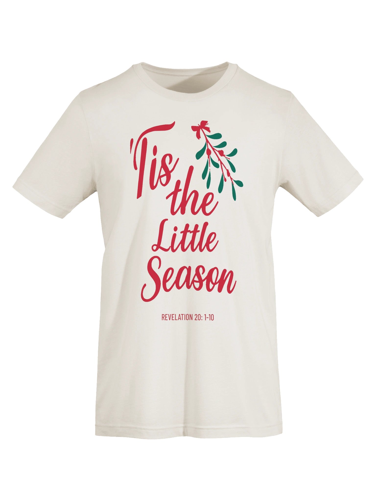 ’Tis the Little Season Mistletoe Christmas T-Shirt product image (5)