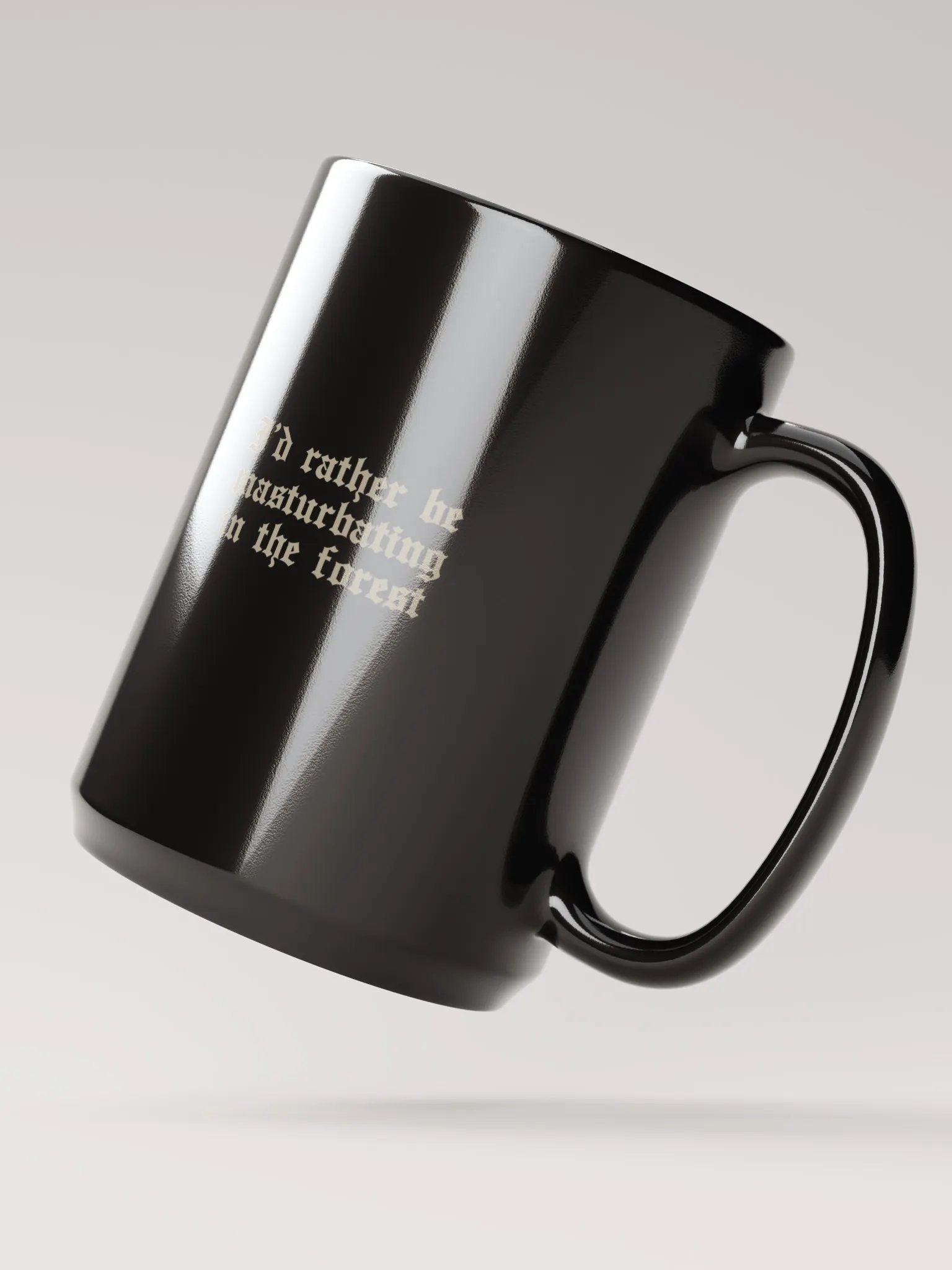'I'd Rather Be Masturbating In The Forest' Mug product image (2)