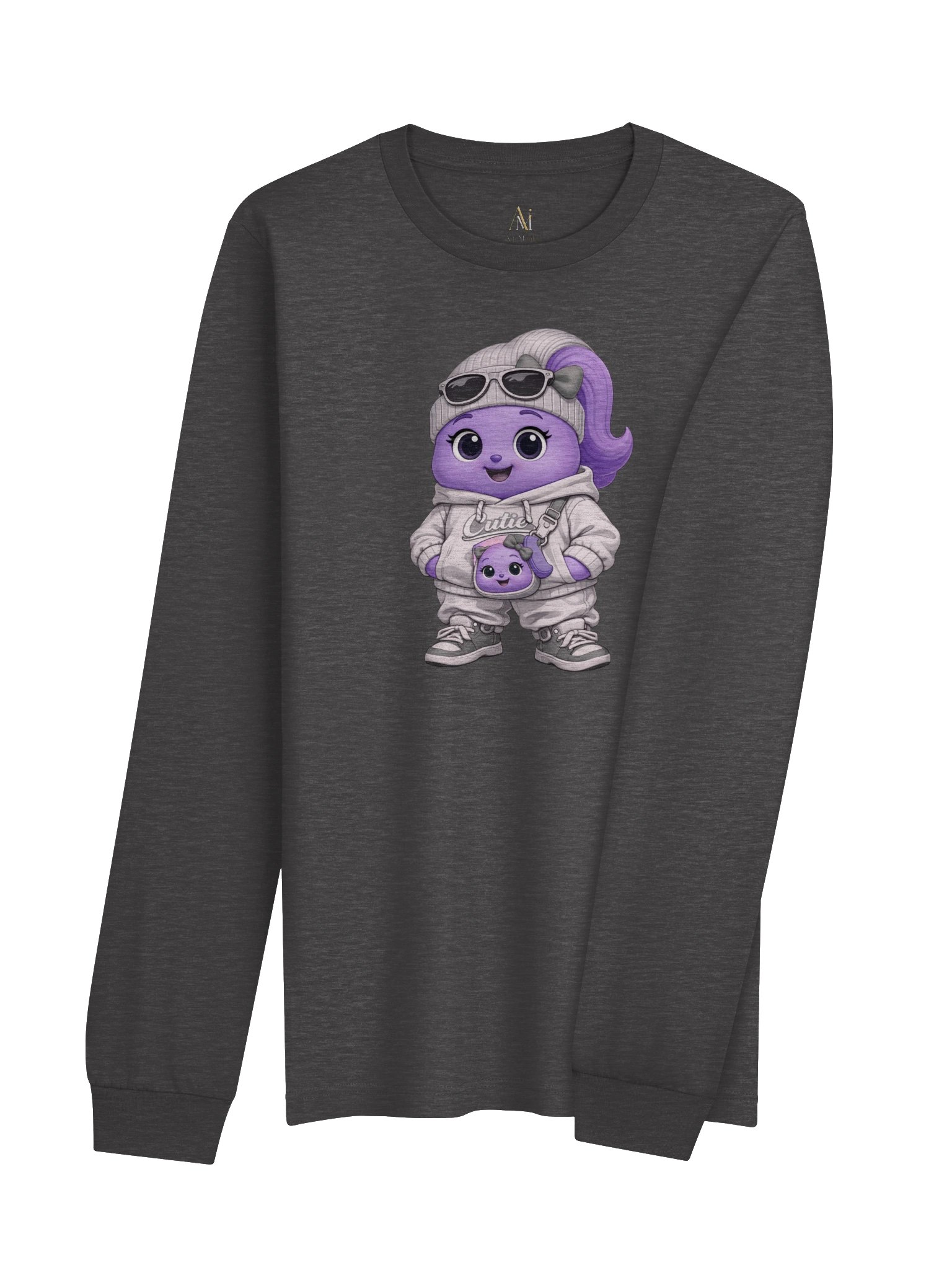 Bella Noir Street — Premium Graphic Longsleeve product image (8)