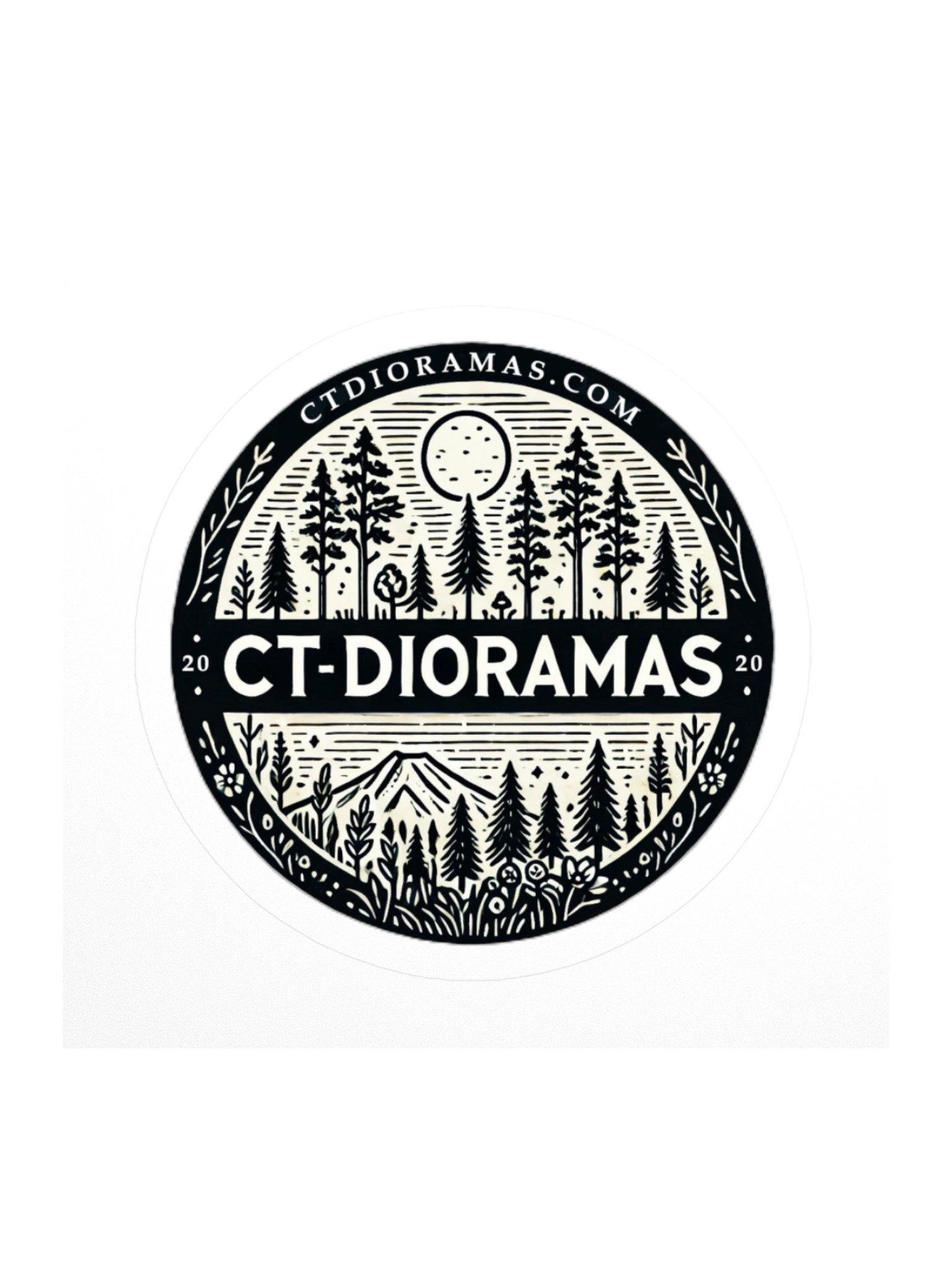 CT Dioramas Sticker product image (1)