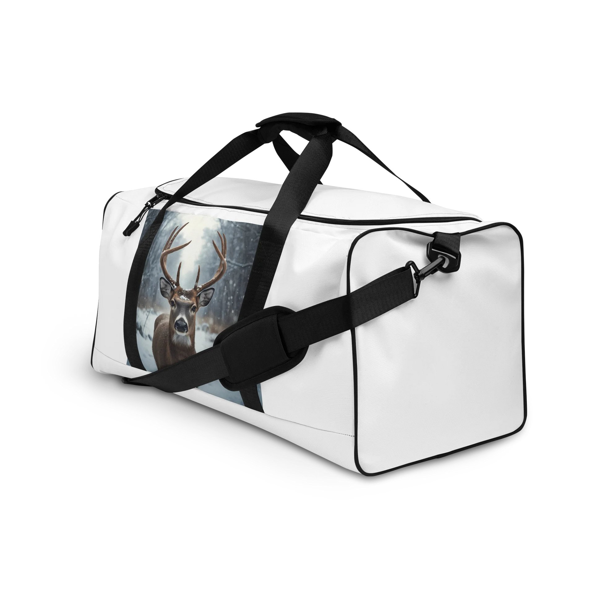 Winter Majesty All-Over Print Duffle Bag product image (3)