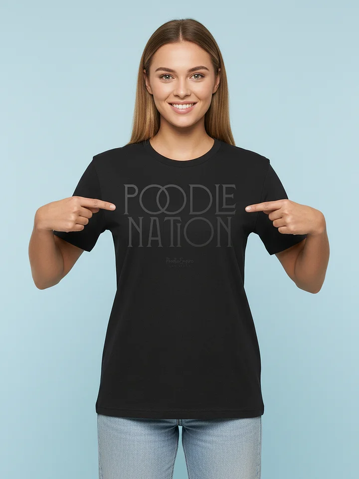 Poodle Nation Art Deco Blackout | Poodle Empire product image (1)