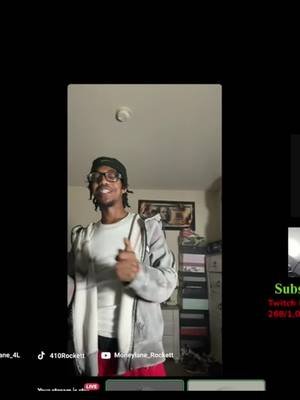 Last week I started a new segment on my Twitch called Freestyle Fridays this was the first song by this Artist who goes by the name ( @ notbrac.k) on Instagram this song is called Pardon Me by Bandz #dmv #fypシ #410rockett #twitch #freestyle 