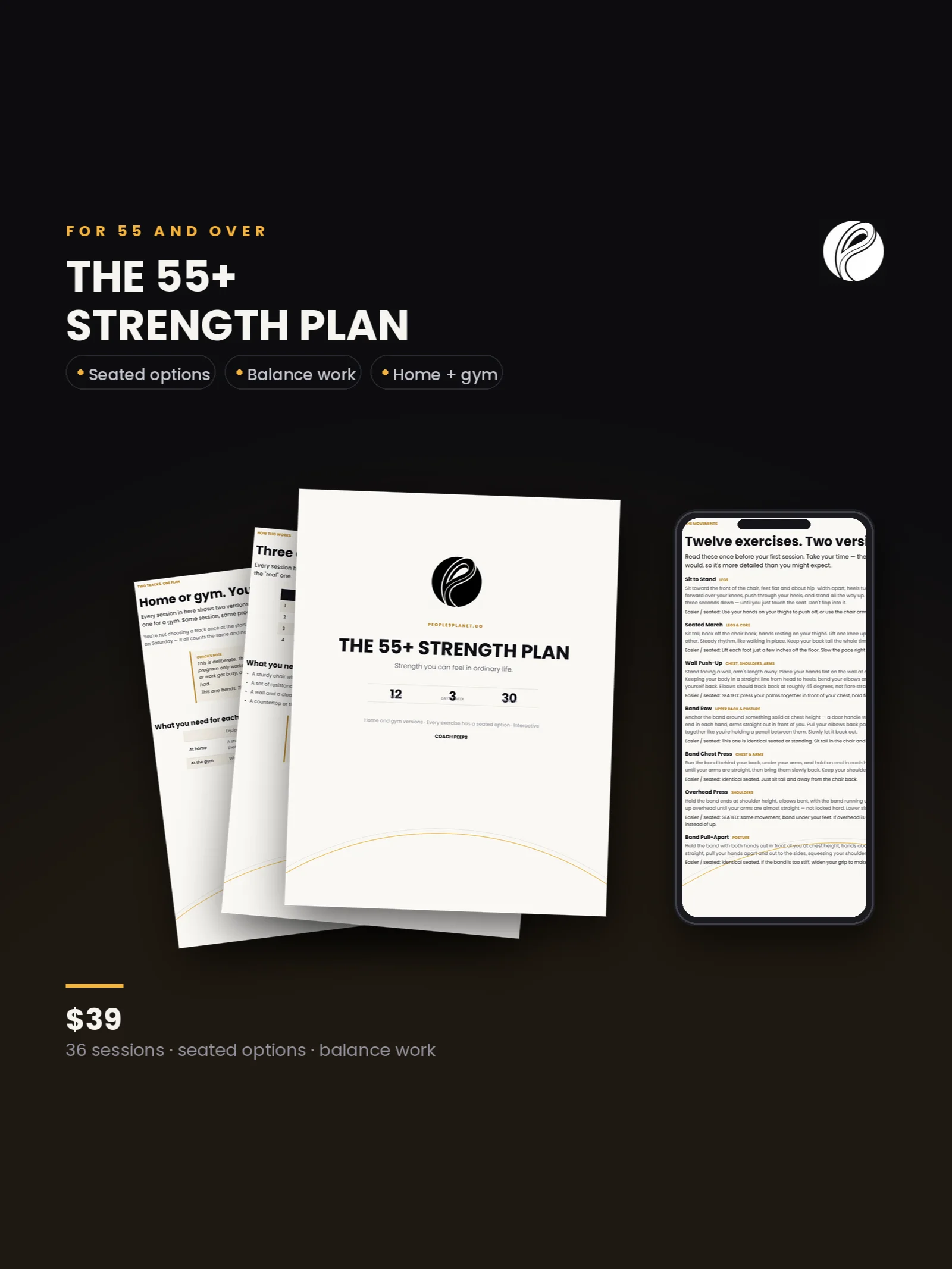 55+ Strength Plan product image (2)
