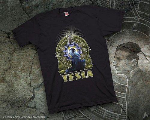 Digging up an old illustration of the iconic Nikola Tesla from 2016. Turns out, he's still quite the sparky fella. ⚡
.
.
.
Bu...