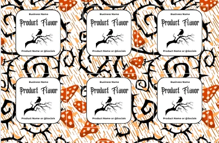 Raven’s Thorn Label Template Bundle product image (5)