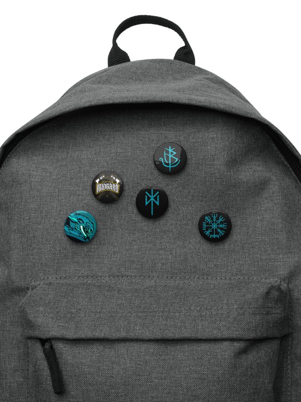 NIFLHEIM SEA DRAGONS BADGE SET product image (5)