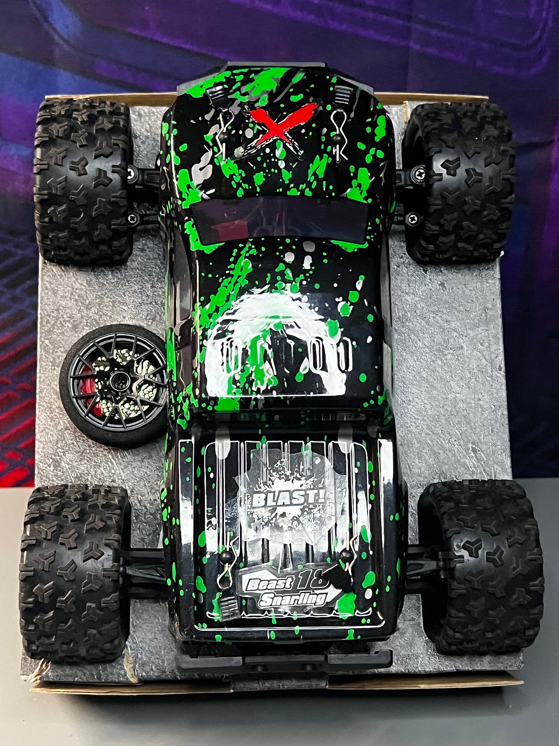 HBX 18859 1/18 Off-Road Truck + RAD351 RC Speedboat Bundle — Used Once product image (3)