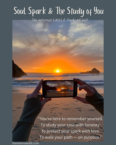 Week 2 | The Soul & The Spark

You’re here to remember yourself.
To study your soul with honesty.
To protect your spark with ...