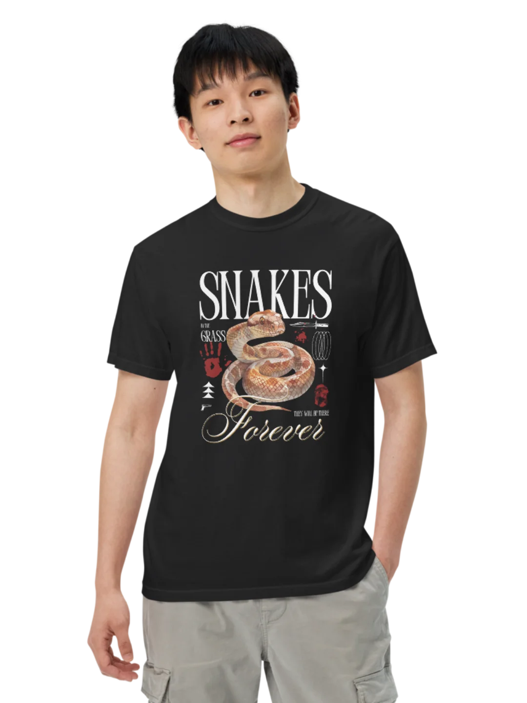 Snakes in the Grass Forever Tee product image (1)