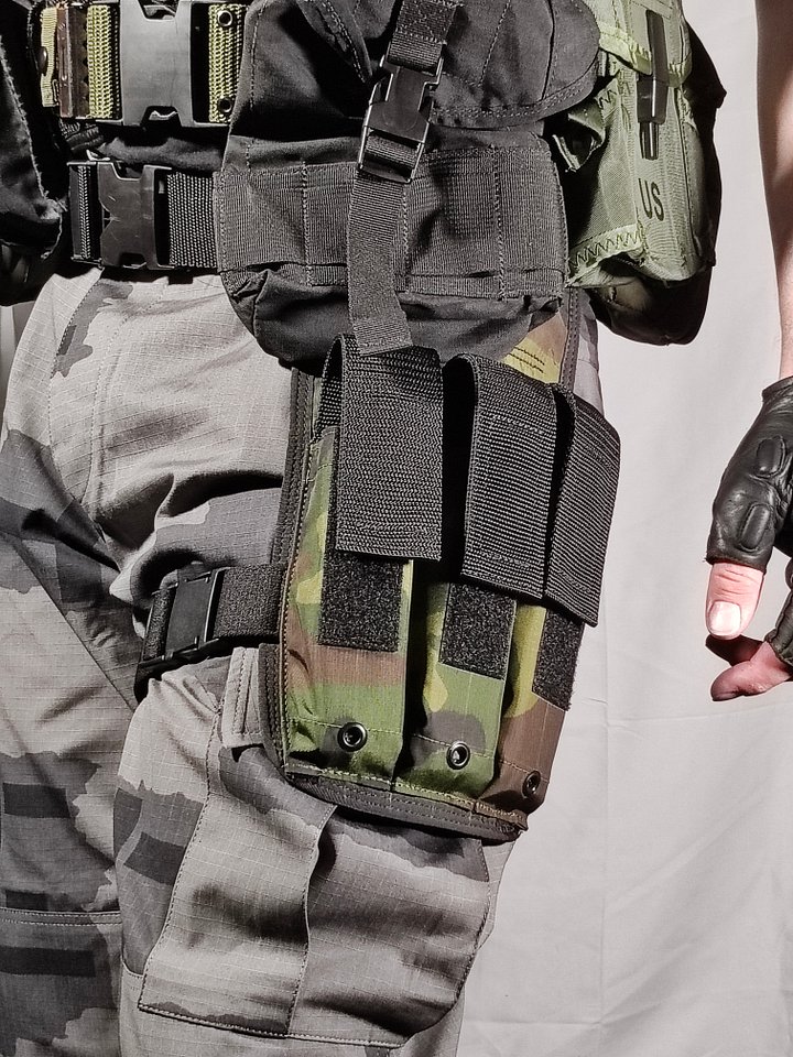 'Ready to ship' Gen-2 Drop leg MP5 Pouch, "SPANGLER" product image (1)