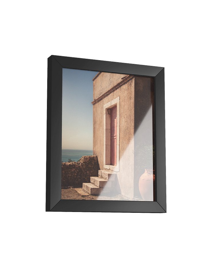 The Old Doorway of Taormina, Italy Framed Matte Poster product image (2)