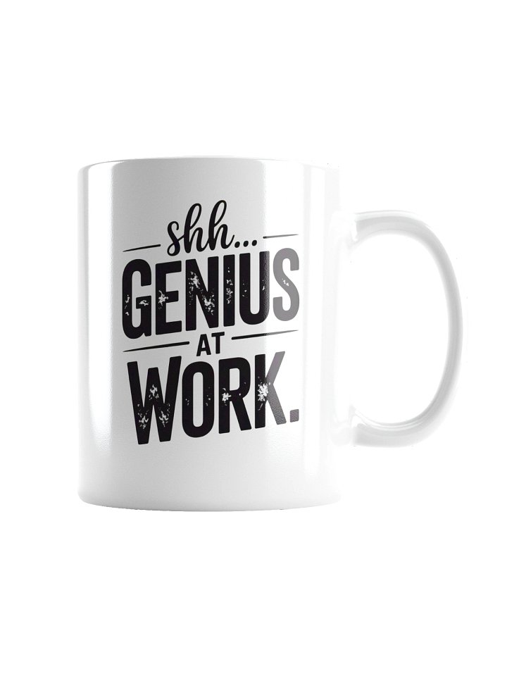 Shh… Genius at Work Mug product image (4)