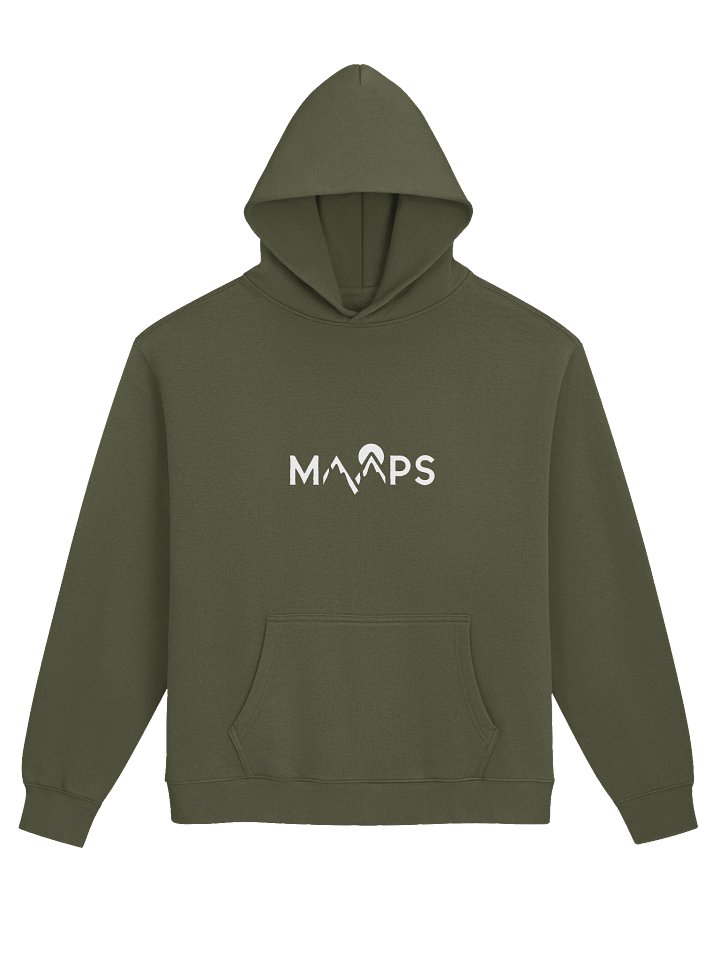Classic MAAPS Hoodie -White Logo product image (33)
