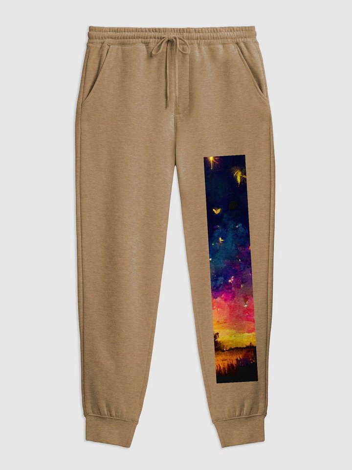 Starry Night Sky Fleece Joggers product image (1)