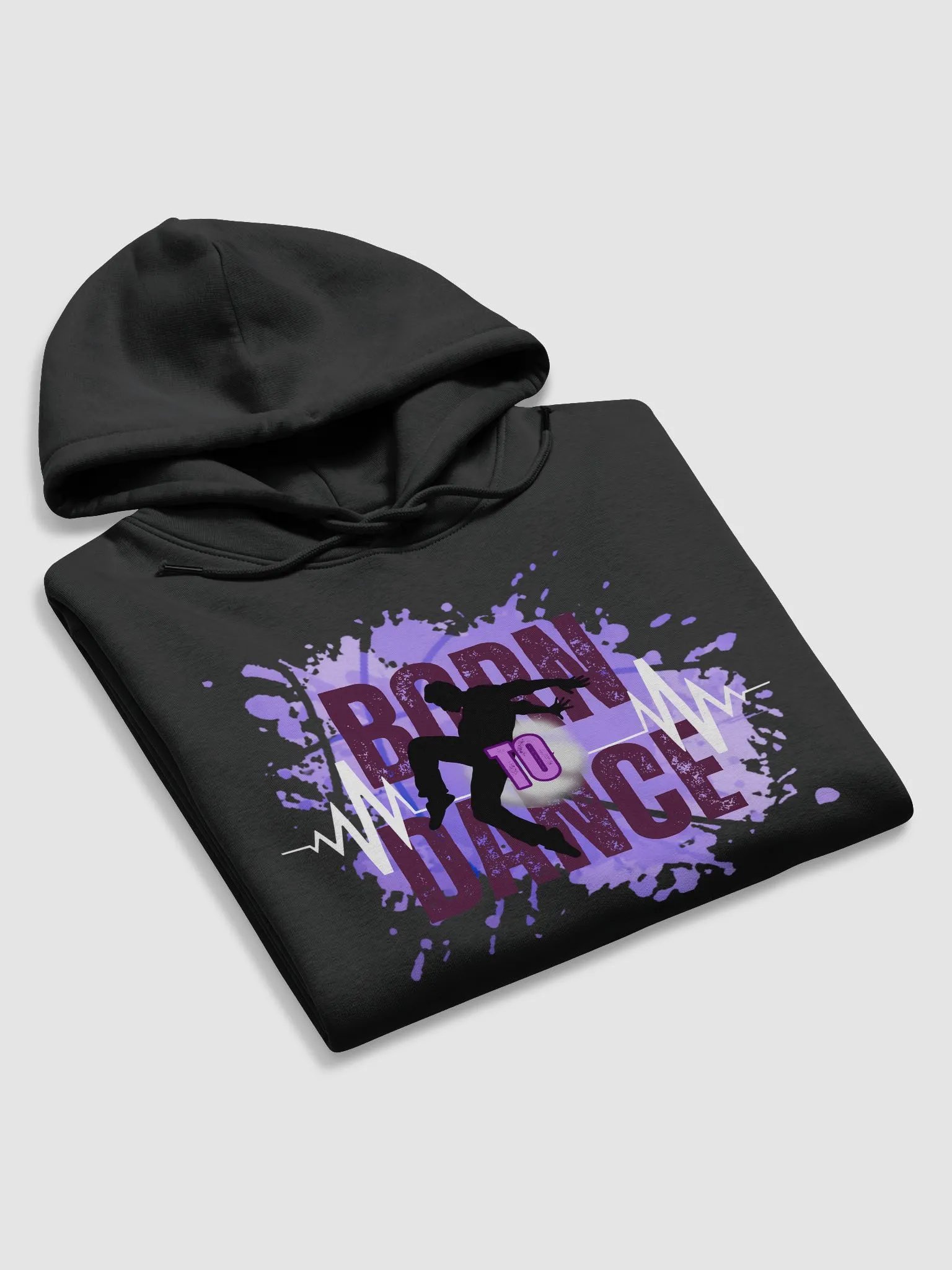 Born to Dance His Silhouette Eco Hoodie product image (17)