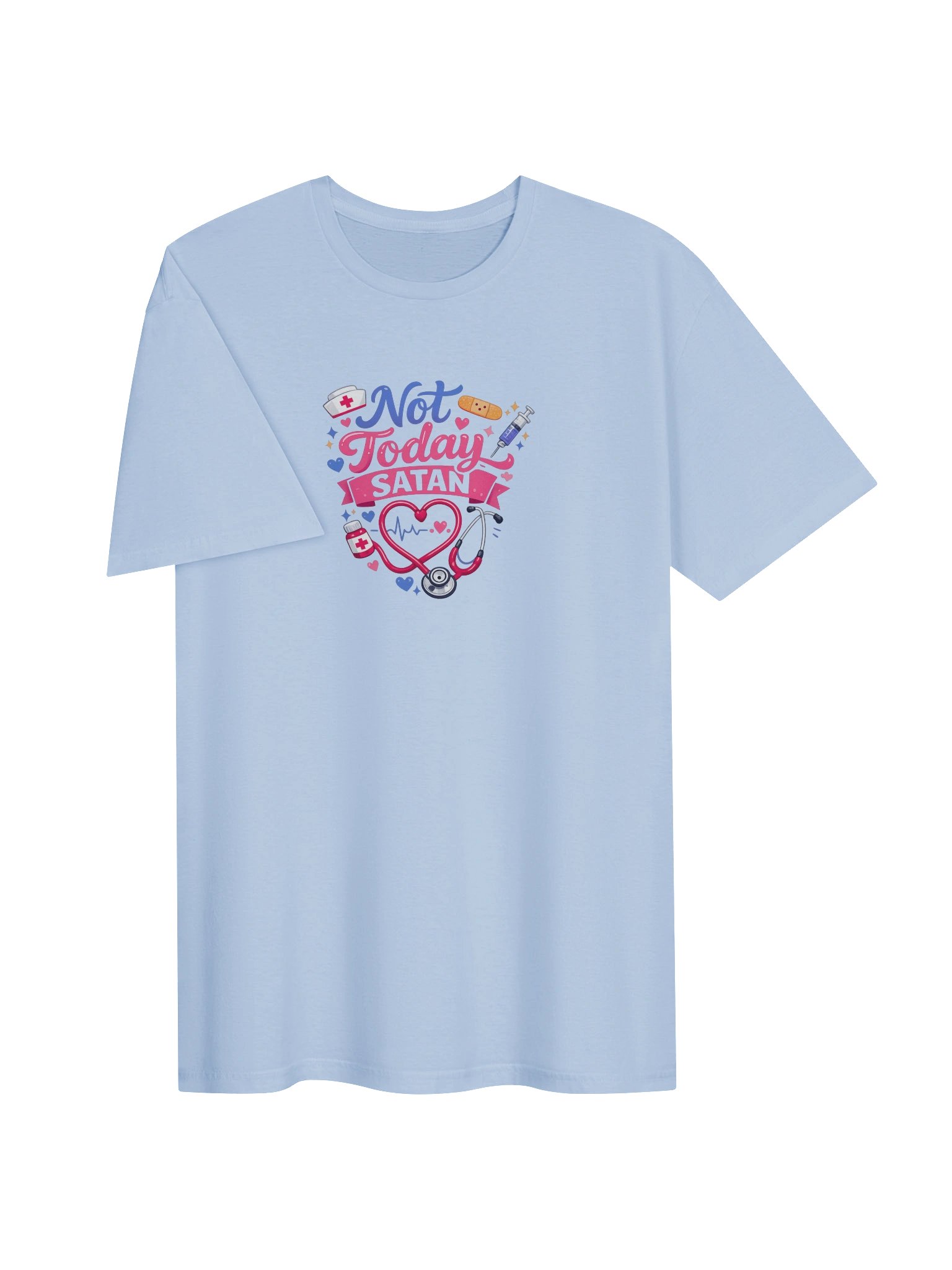 Nt Today Satan Nurse Unisex Soft T product image (13)