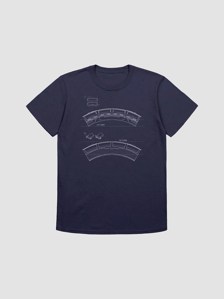 Spin Rhythm XD Wheel Blueprint T-Shirt product image (1)