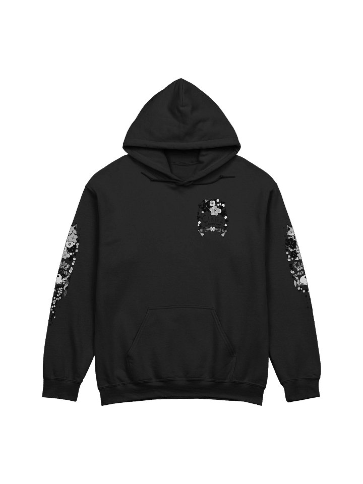 Claira B/W Printed Hoodie product image (4)
