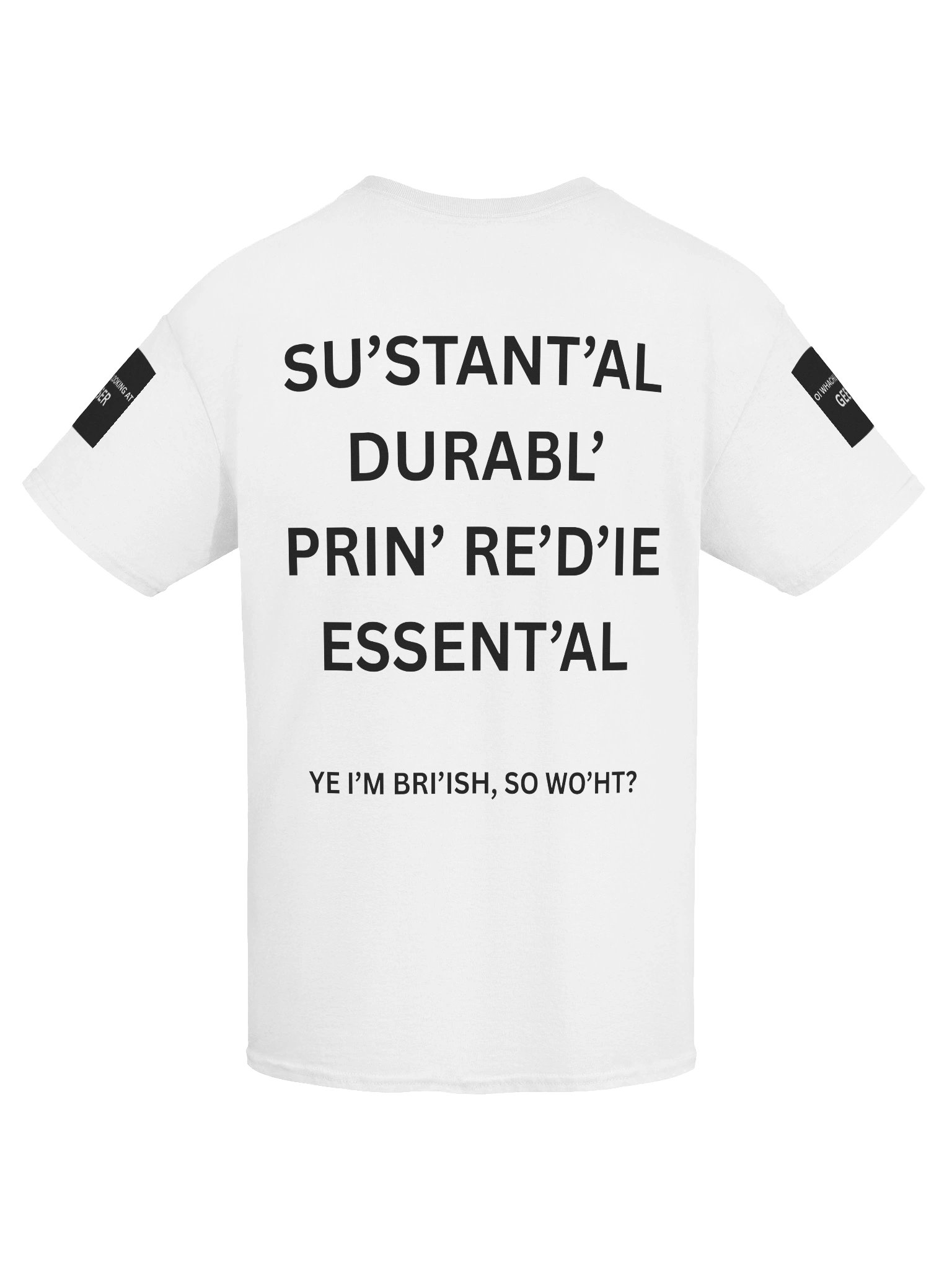 The Glitch British T-Shirt product image (9)