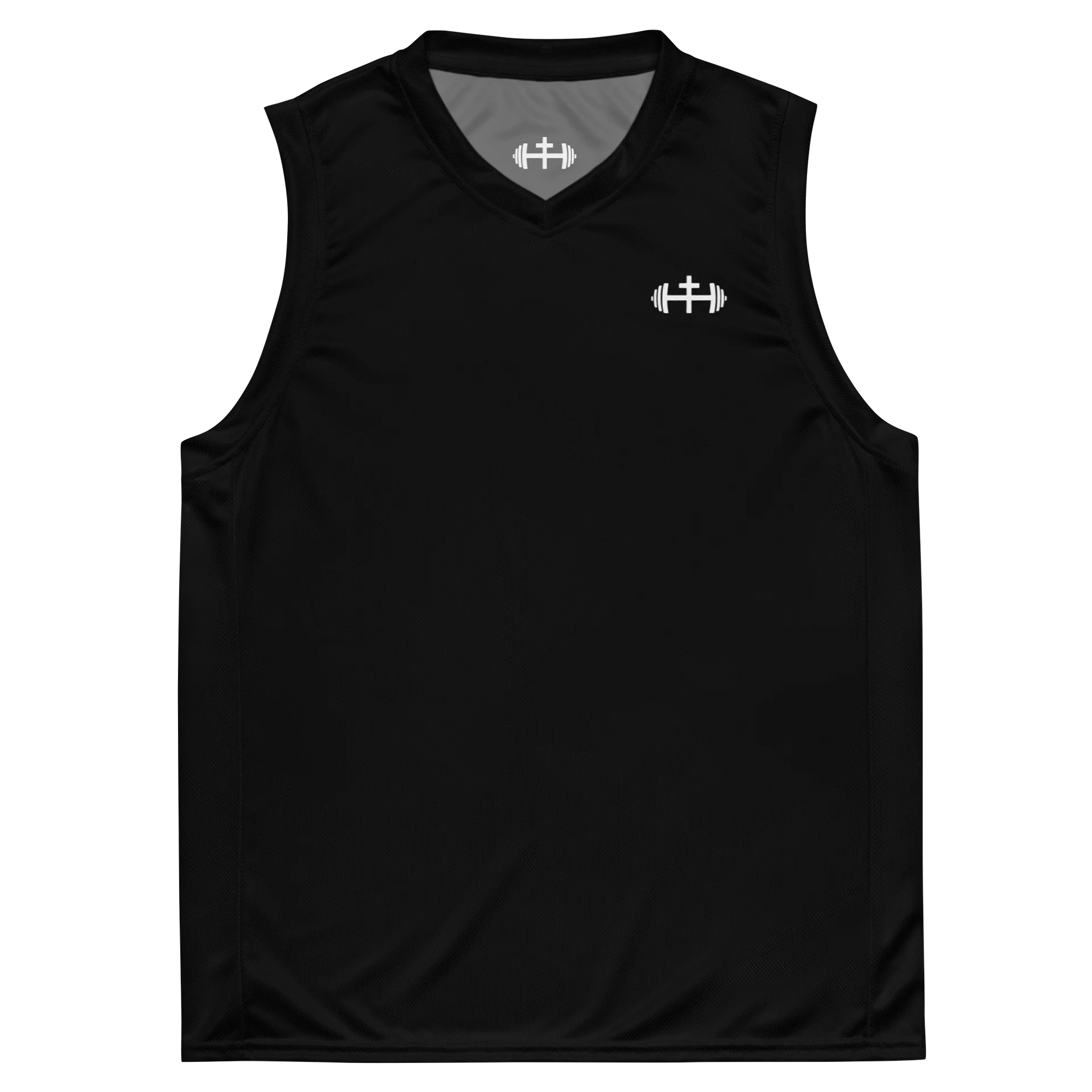 His House Performance V-Neck Muscle Tank - Black product image (3)