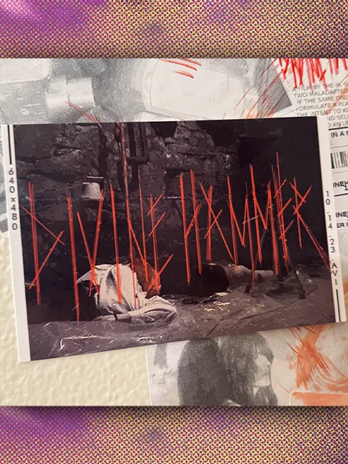 Mini Poster - Divine Hammer product image (1)