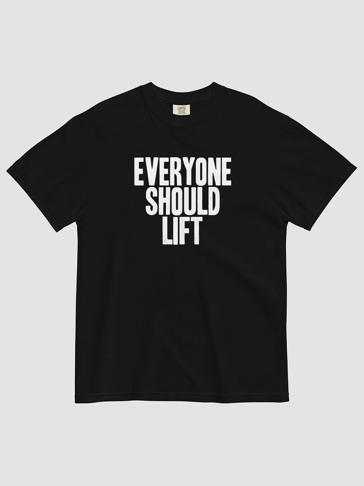 [everyone-should-lift-shop] Men's Garment-Dyed Heavyweight T-Shirt - Comfort Colors 1717 product image (1)