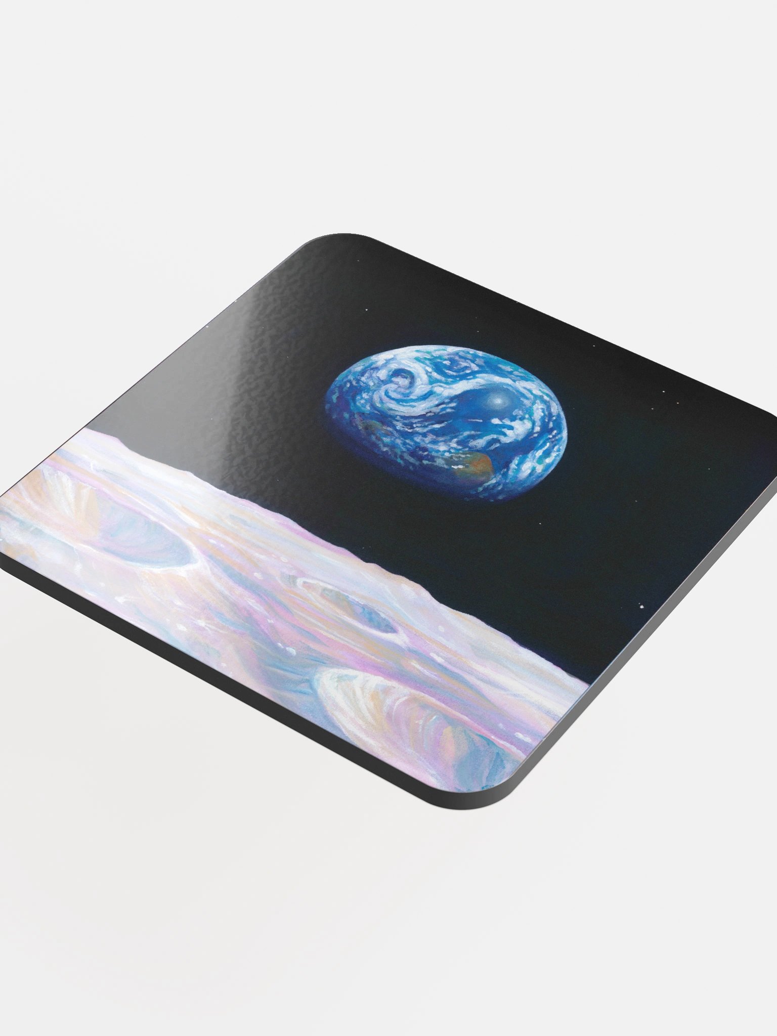 Earthrise Glossed Coaster product image (1)