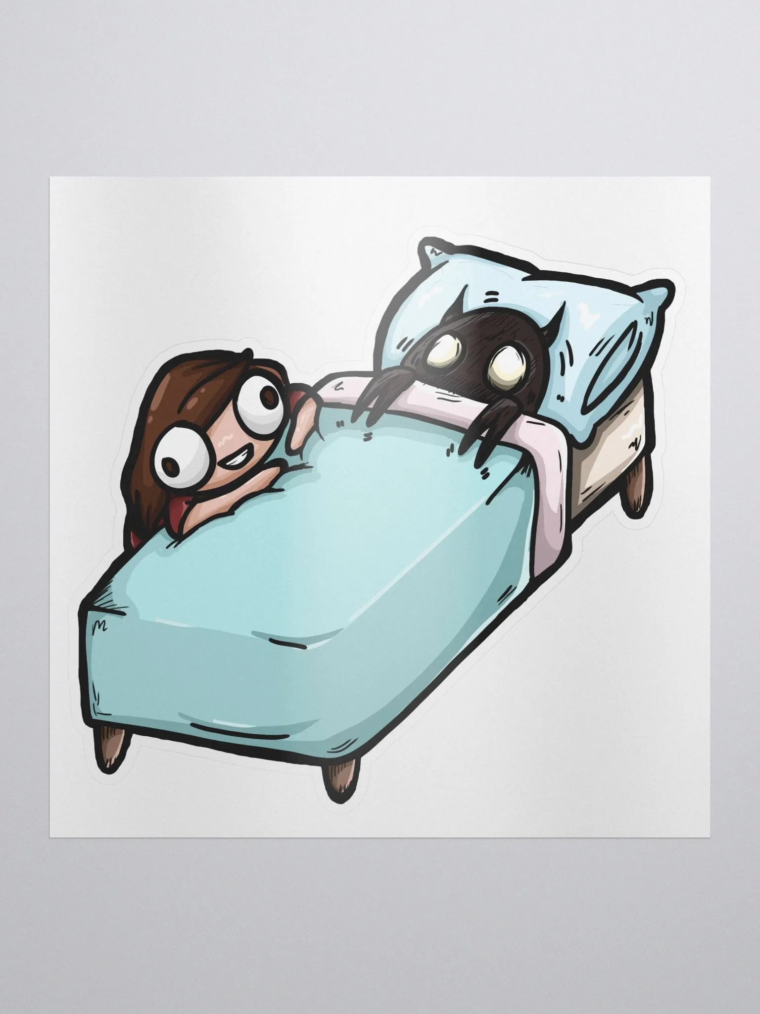 Sleep Paralysis Demon Stickers product image (1)