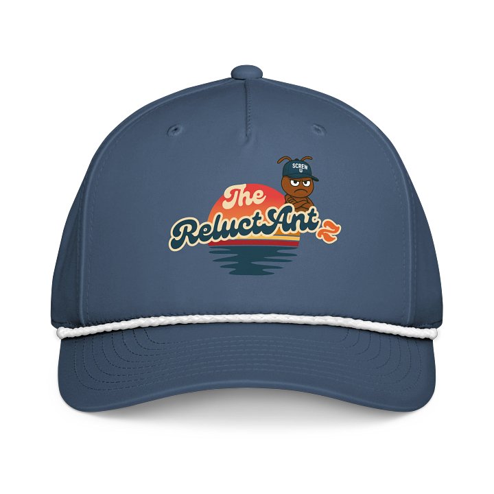 Screw U Hat by The ReluctAntz – Blue Rope Cap product image (1)