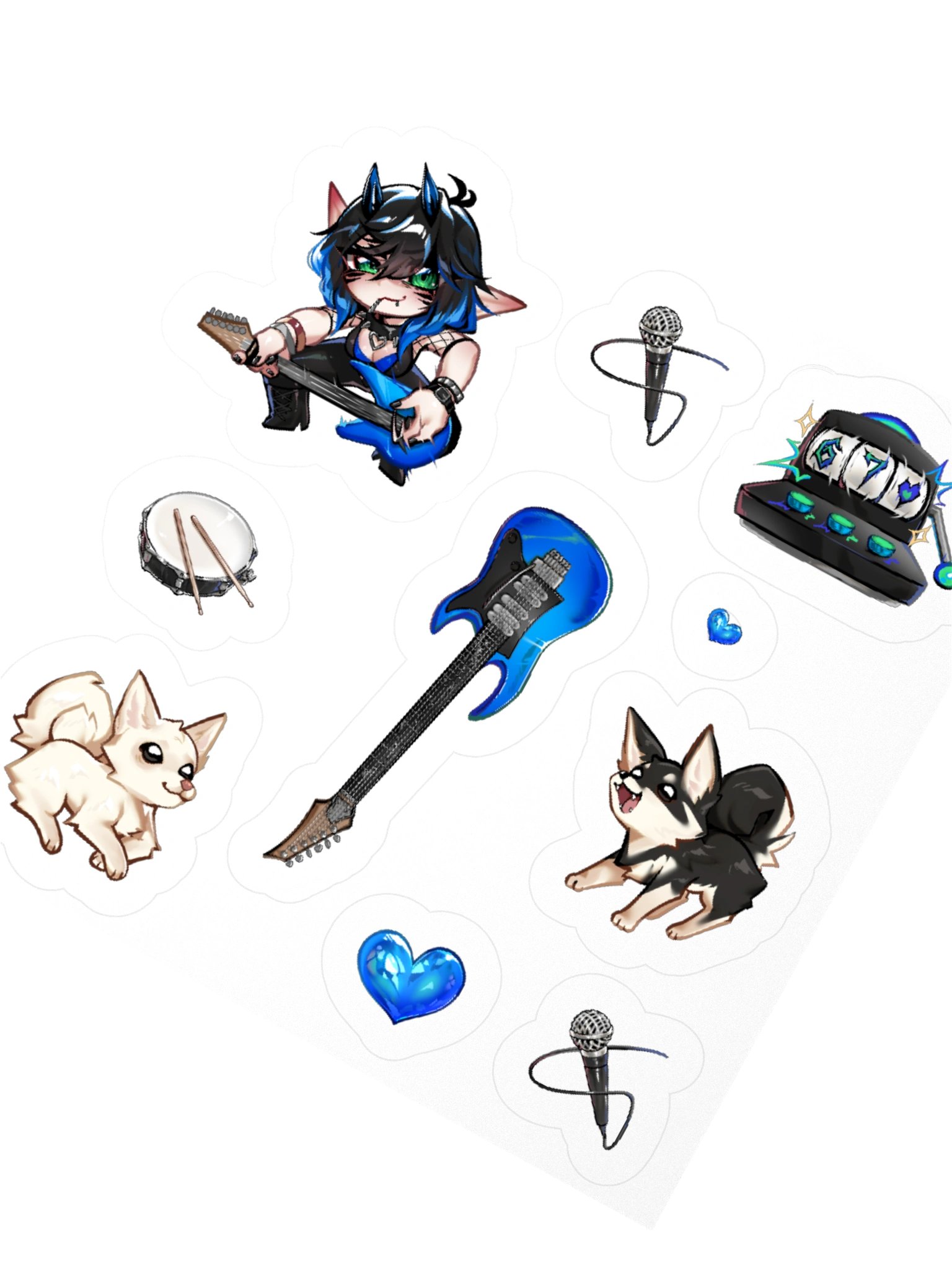 Troble Chibi Sticker Sheet product image (2)