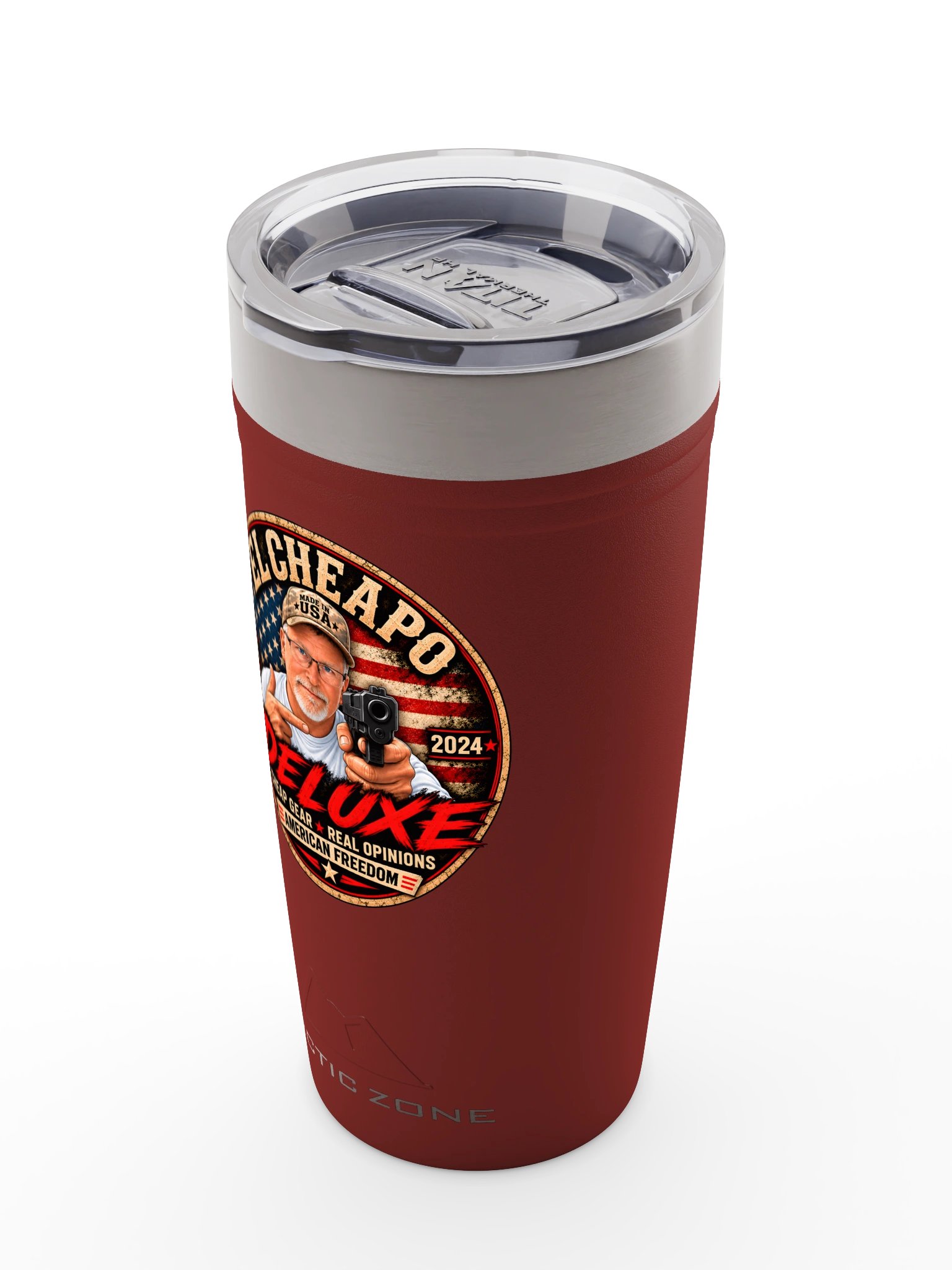 El Cheapo Deluxe - 20 oz. Badge Tumbler product image (21)