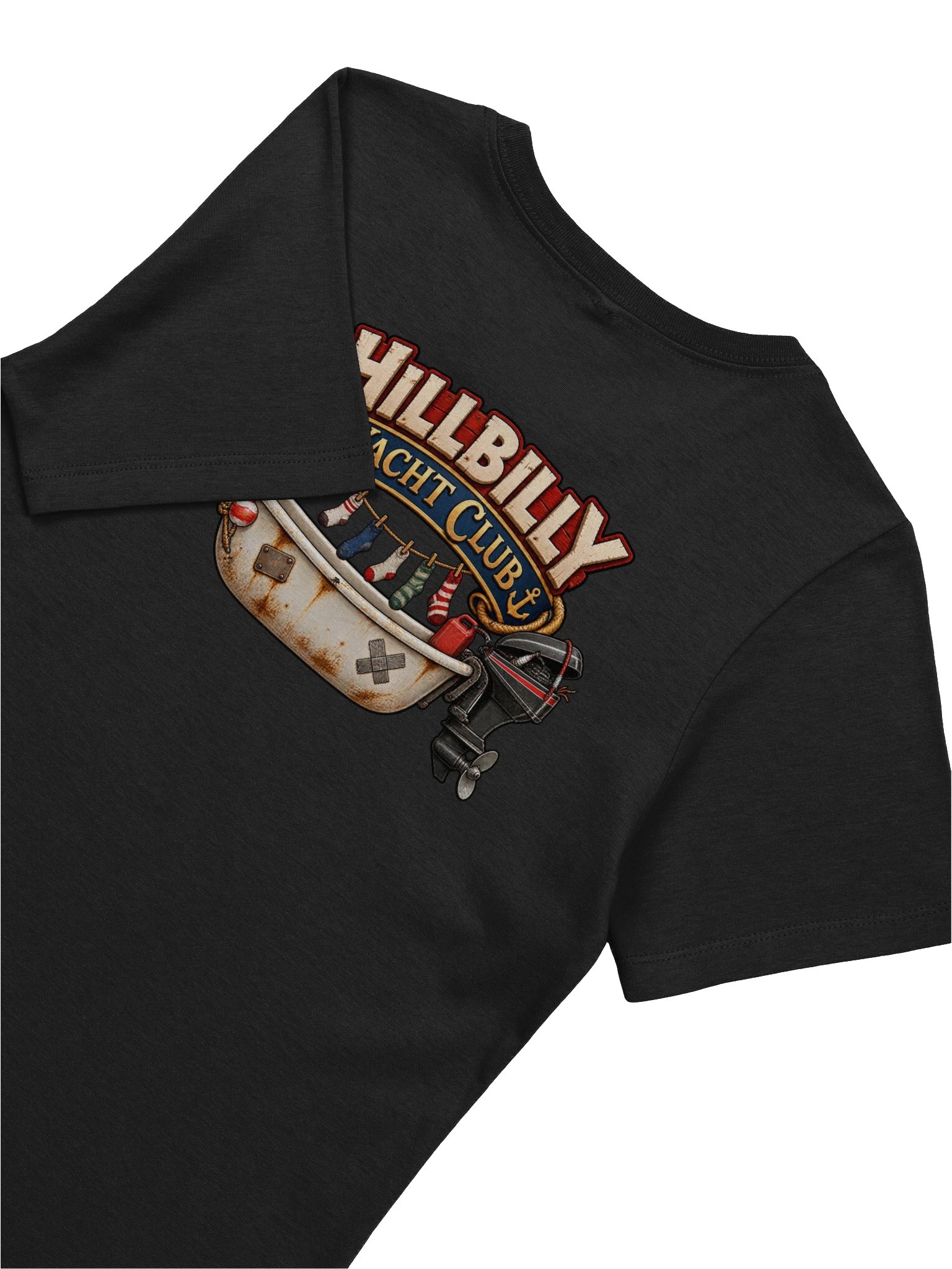 Hillbilly Yacht Club - Official Game Logo - Women's Relaxed Tee product image (16)