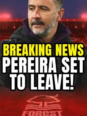 🚨BREAKING NEWS🚨 VITOR PEREIRA LEAVING FOREST?! Romano Drops a BOMBA! Nottingham Forest News #nffc #nottinghamforest