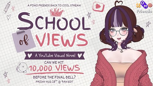 This Friday on the @fomofriendslive Back to Cool train we are going to be playing a visual novel I created! Come learn about ...
