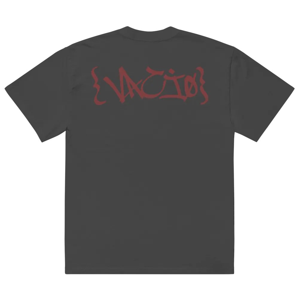 VACIO Grafitti Back Oversized Faded T-Shirt product image (3)