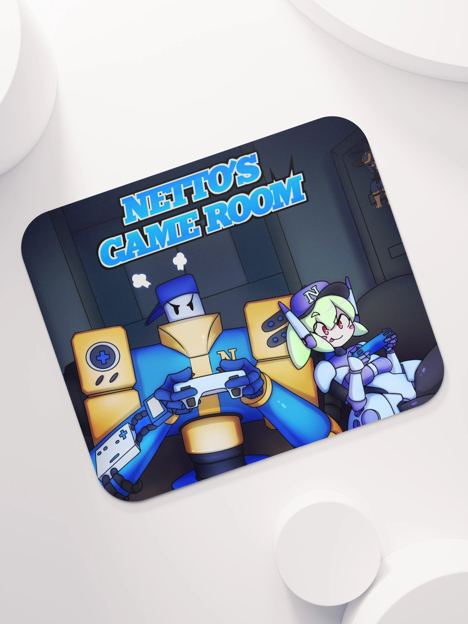Netto's Game Room - Late Night Gaming Mouse Pad product image (7)