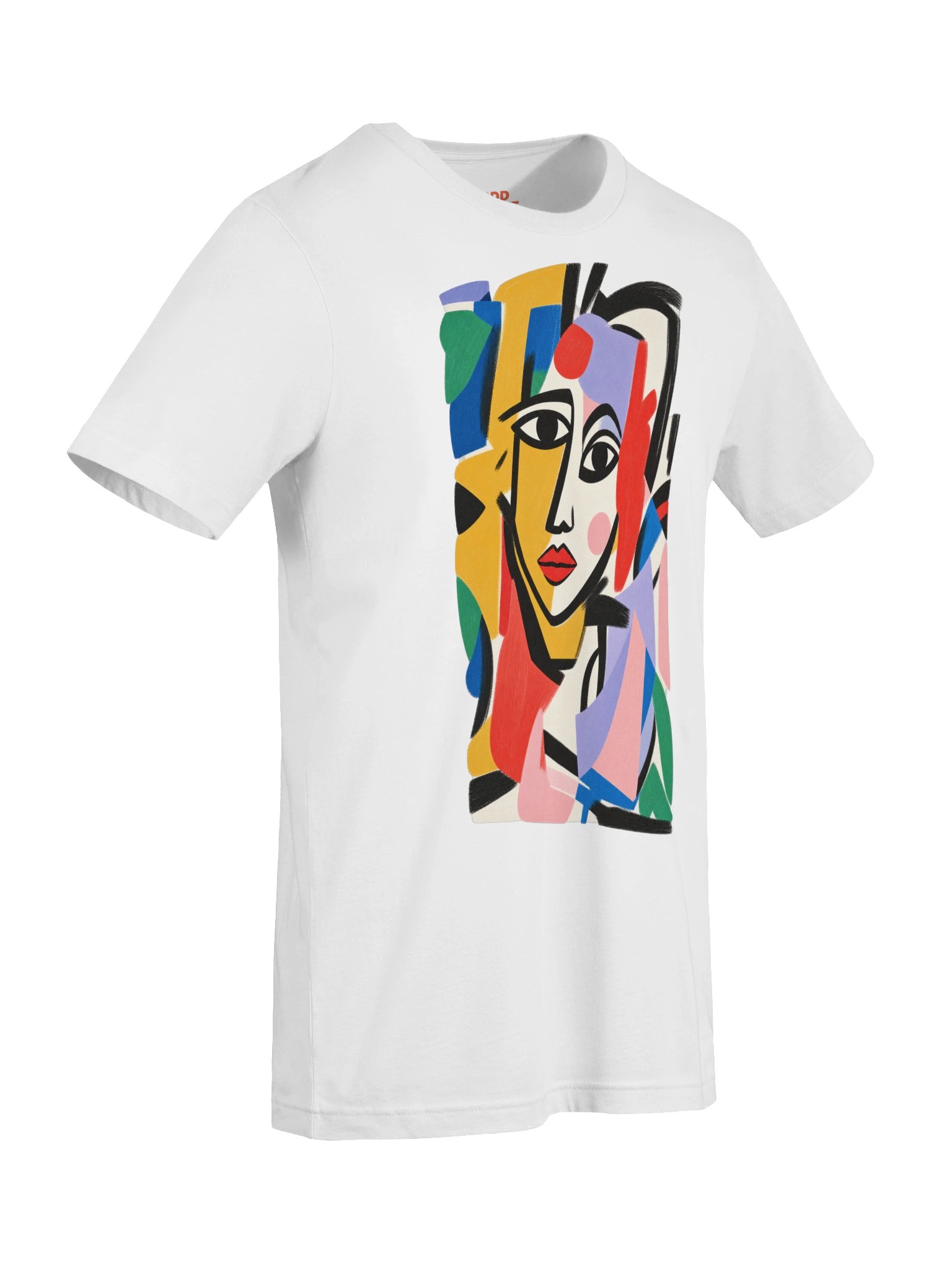 Modern Muse – Abstract Cubist Art T-Shirt product image (8)