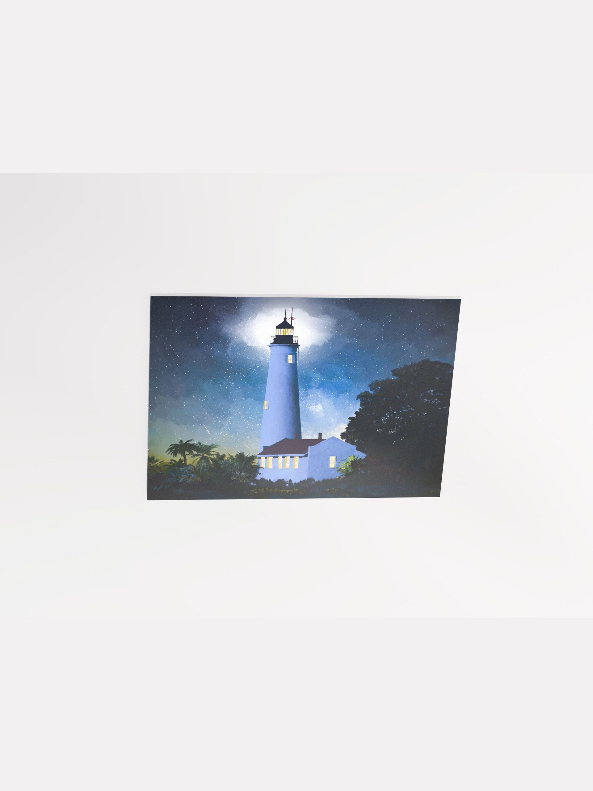 Historic St Marks Lighthouse – Florida Studio Art Print product image (3)