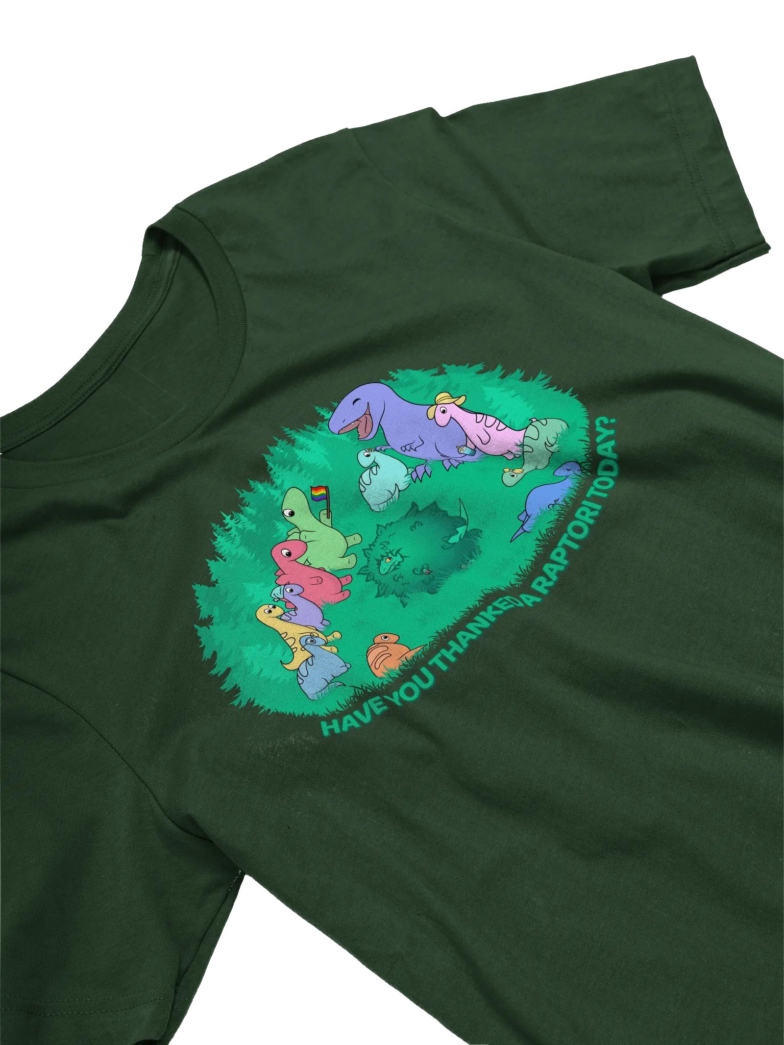 "Have you thanked a Raptori today?" Tee product image (1)