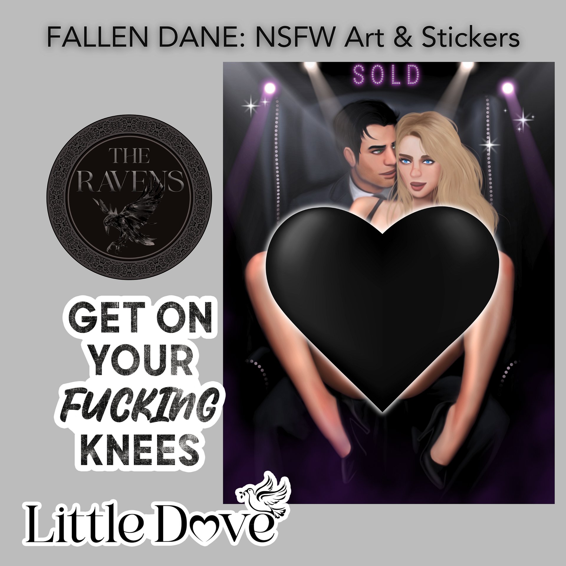 Fallen Dane: Signed Discreet Paperback (Shipped Price - US ONLY) product image (4)