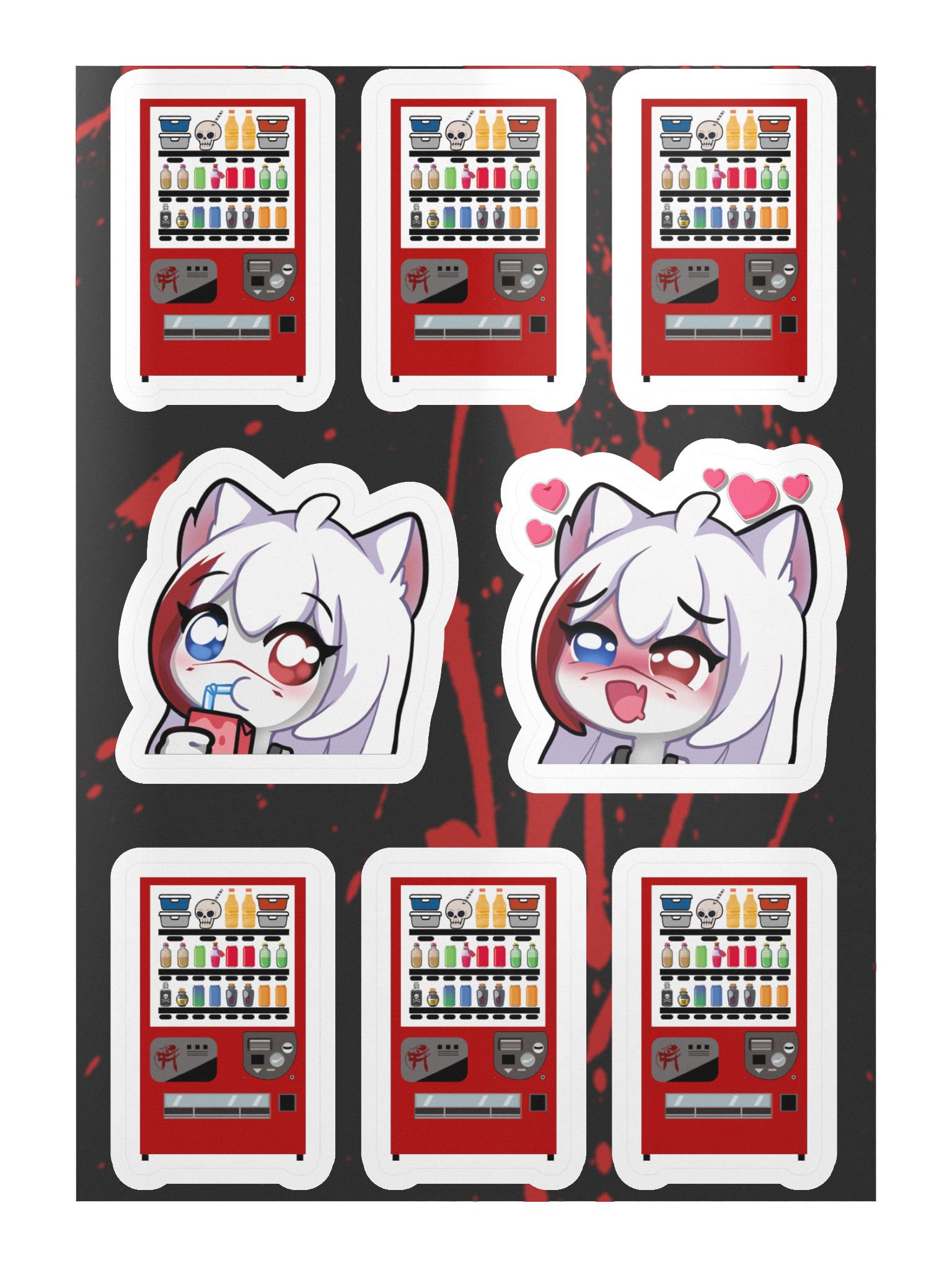 【VIXWYTCH】Vendychan Love Sticker Pack product image (1)