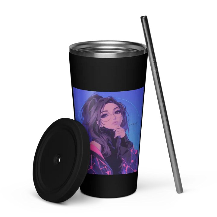 Star Tumbler with a Straw product image (2)
