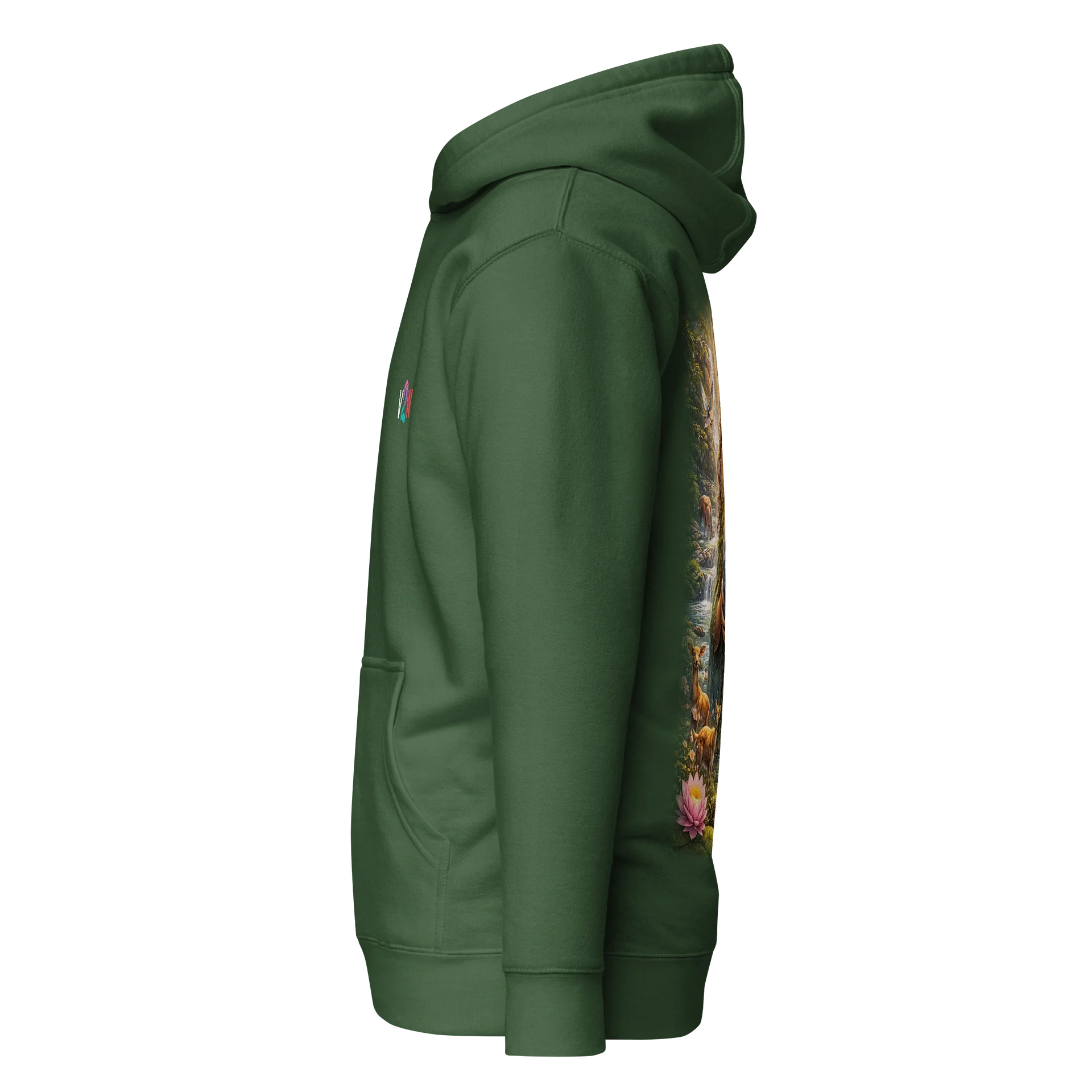 V2W Gaia “ mother of the Earth” Forest hoodie product image (3)