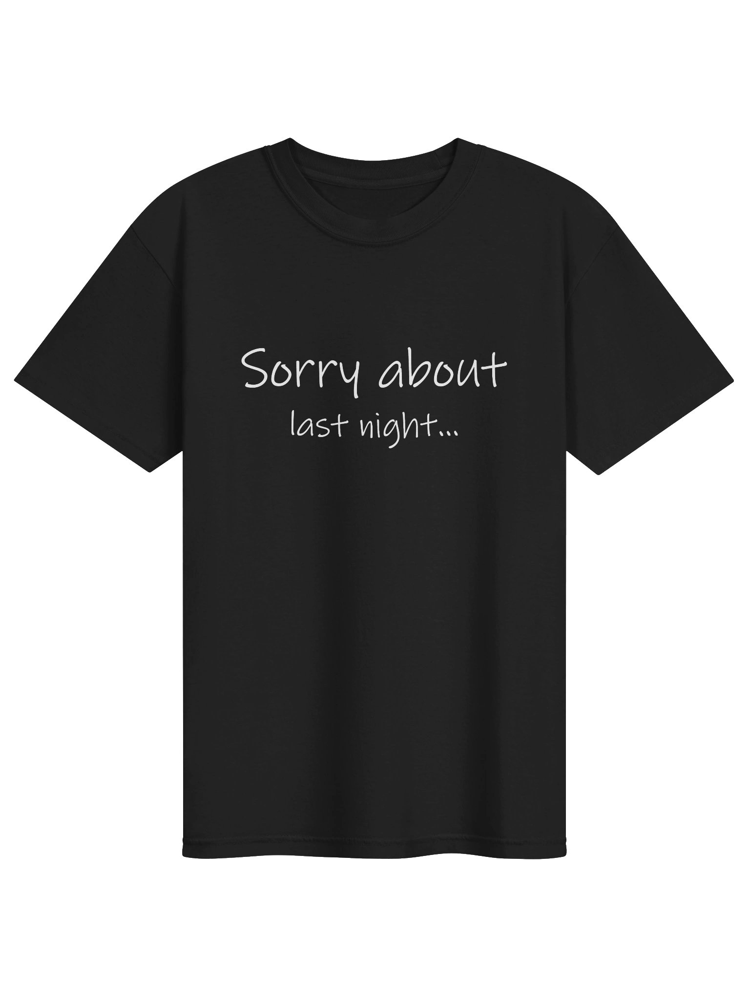 Sorry About Last Night Graphic Tee product image (5)