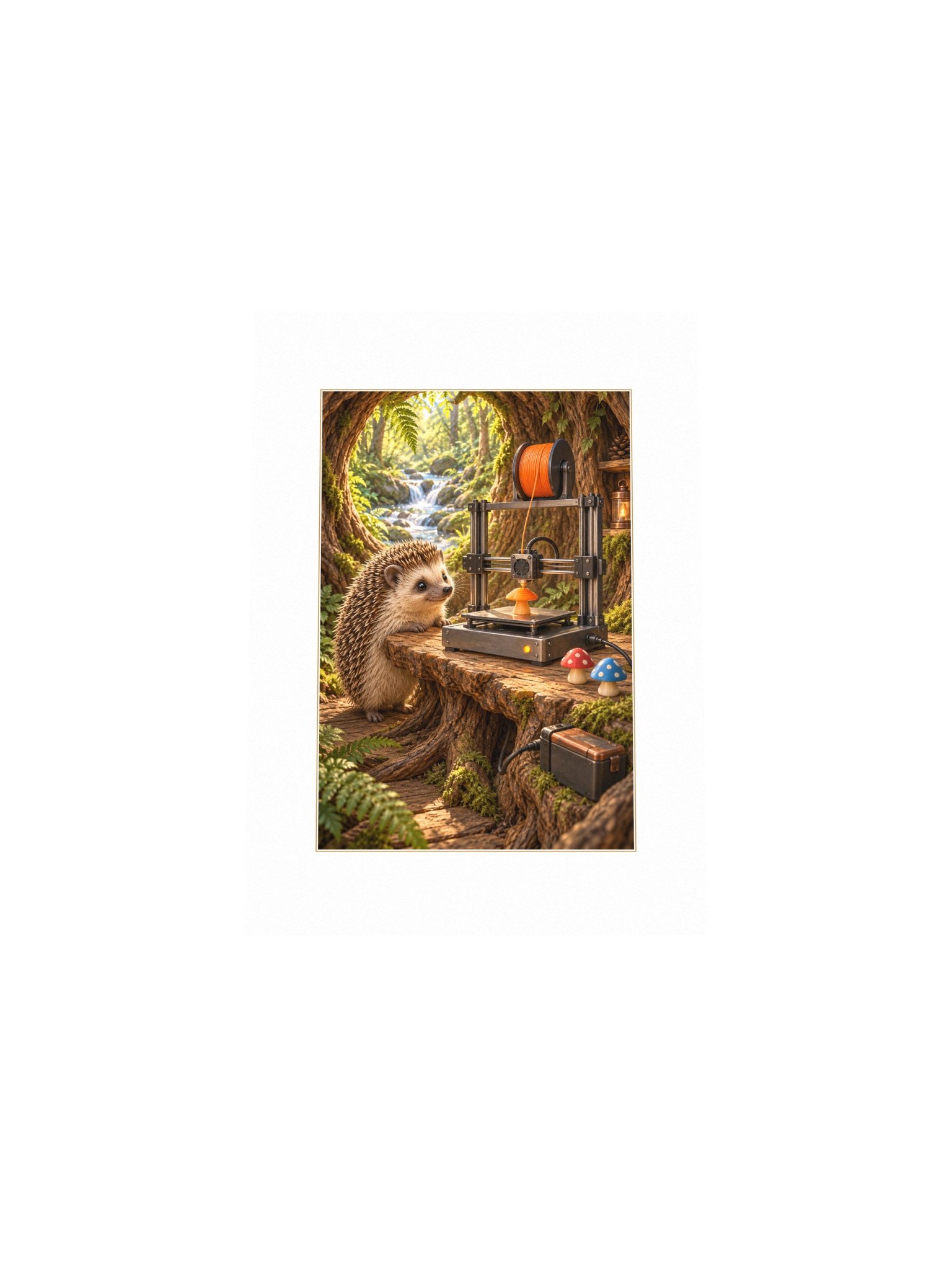 Spool Party Small Art Print product image (4)