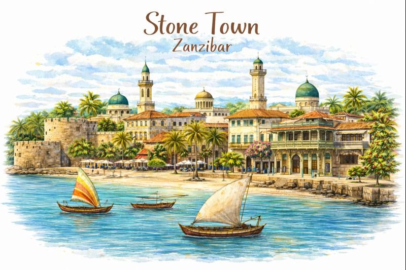 Echoes of Ancient Cities Placemat Set product image (4)